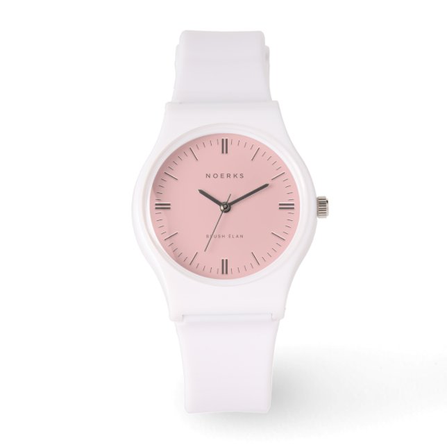 Montre Minimaliste Blush Élan (Recto)