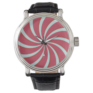 Montre Minimaliste Tourbillon de Bonbons Peppermin