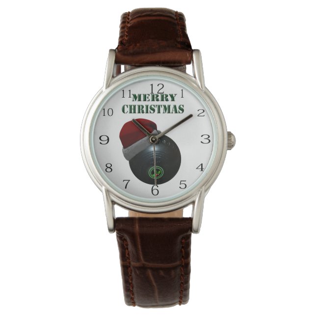 Montre Minimalists Bows Joyeux Noël, (devant)