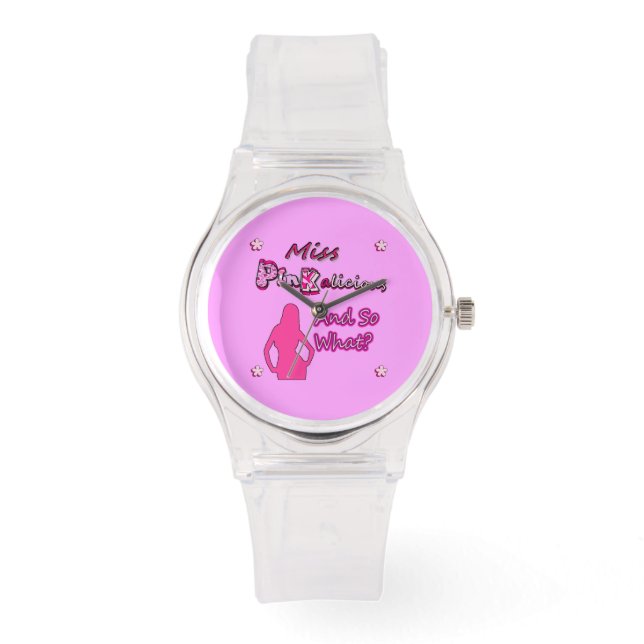 Montre miss pinkalicious (Recto)