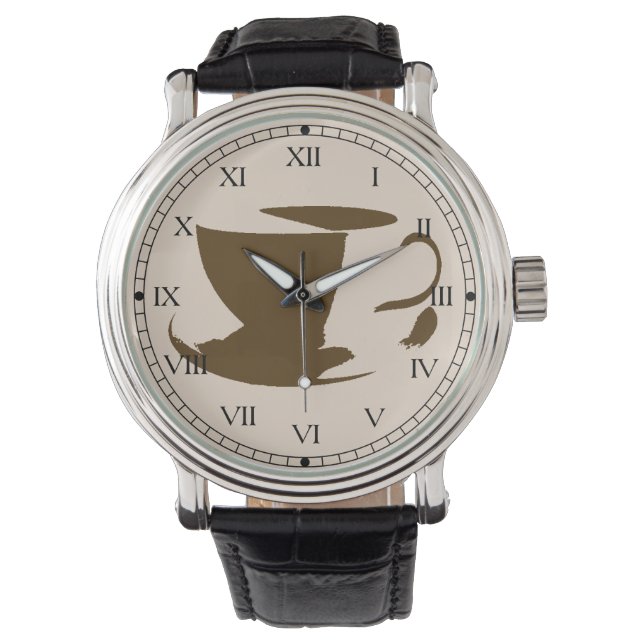 Montre Mod Coffee Cup Watch (devant)