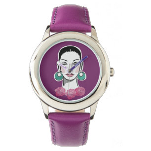 Montre Mod Fleur 1960s Femme