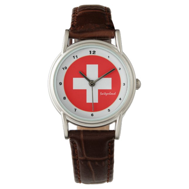 Montre Mode suisse moderne, Suisse tendance (devant)