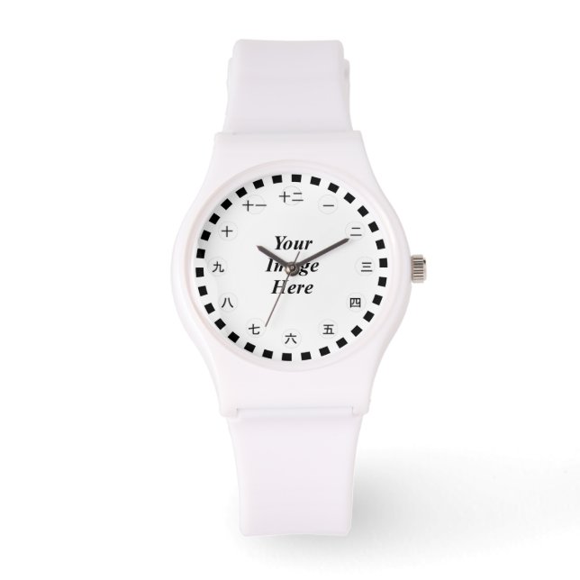 Montre Modèle blanc (Chn/Jp Face) par Kenneth Yoncich (Recto)