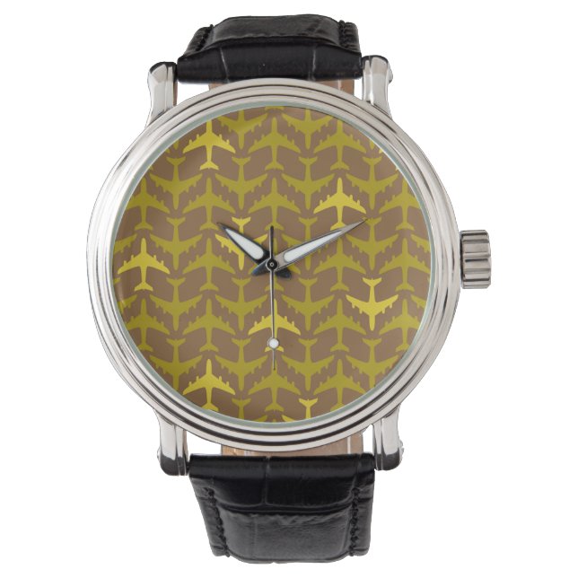 Montre Modèle d'avion de la circulation aérienne (devant)