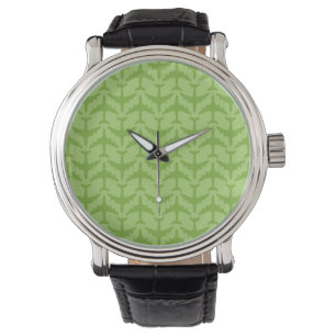 Montre Modèle d'avion de la circulation aérienne vert