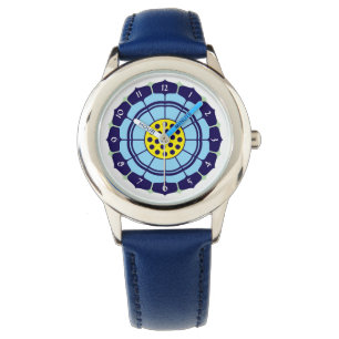 Montre Modèle de fleurs Lotus