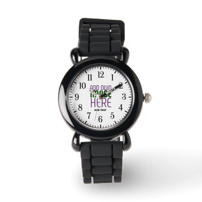 MONTRE MODÈLE DE TEXTE D'IMAGE BLANCHE SIMPLE MODERNE (Recto)