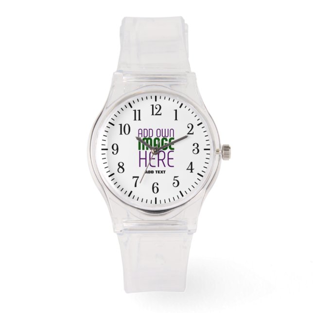 MONTRE MODÈLE DE TEXTE D'IMAGE BLANCHE SIMPLE MODERNE (Recto)