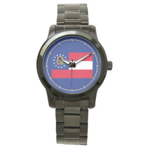Montre Modèle du drapeau de l'État de Géorgie