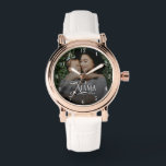 Montre Modern Best Mama Ever Photo Mothers Day Gifts<br><div class="desc">Celebrate the incredible mama in your life with this Modern Best Mama Ever Personalized Photo Watch. Designed with clean, sophisticated typography and your uploaded photo, this stylish timepiece becomes a wearable keepsake she’ll cherish every single day. Whether she’s dressing up or keeping it casual, this watch adds a meaningful touch...</div>