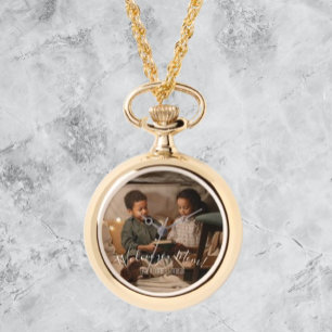 Montre Modern We Love You Mom Photo