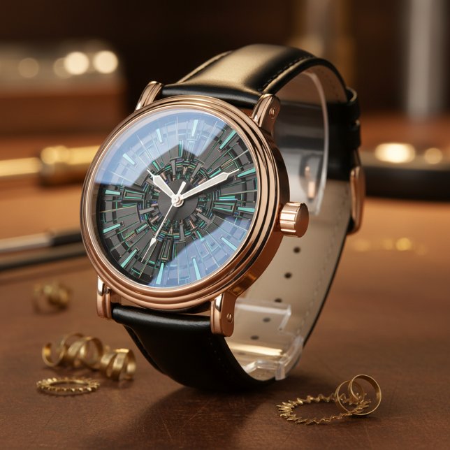 Montre moderne abstraite 3D (Créateur téléchargé)