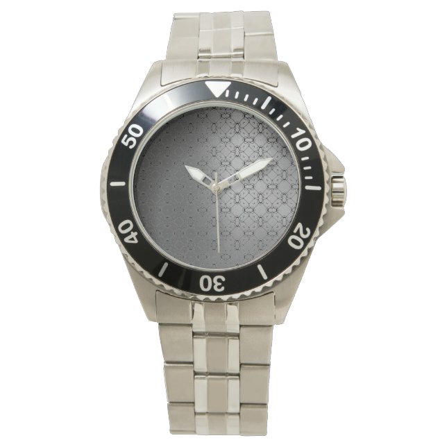 Montre moderne Slick Grey (devant)