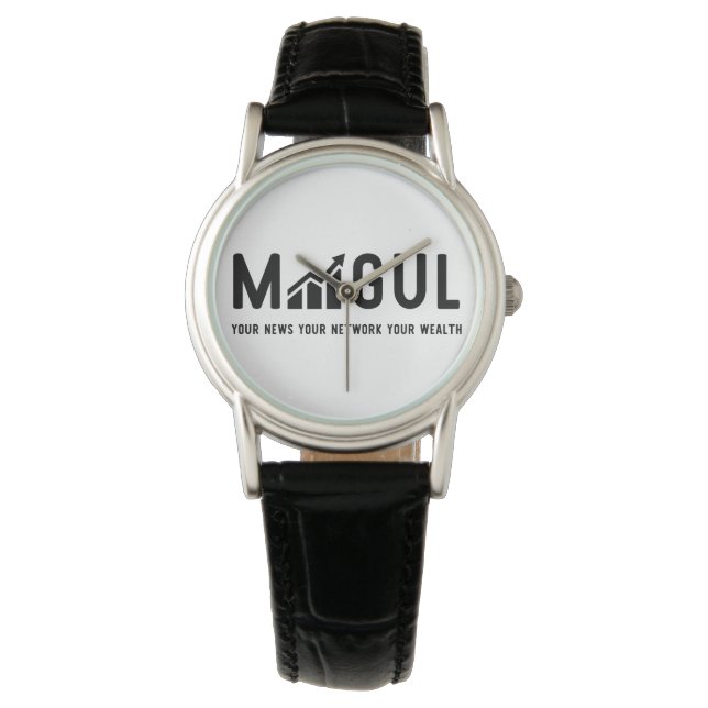 MONTRE MOGUL LEATHER WATCH (devant)