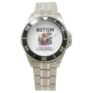 Montre Mois sensibilisation sur l'autisme Accepter Compre