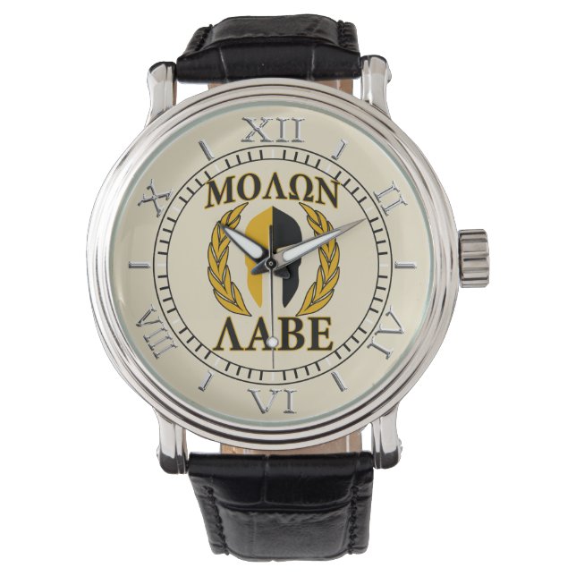 Montre Molon Labe Spartan (devant)