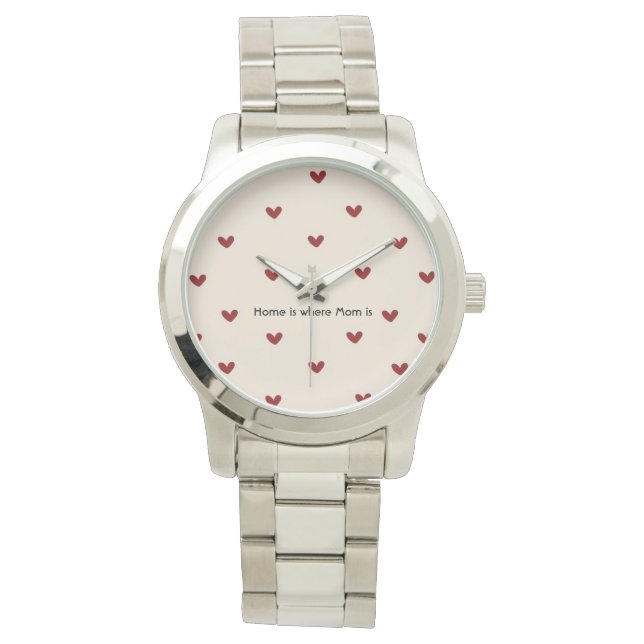 Montre Mom Heart Watch - Elégant cadeau de fête des mères (devant)