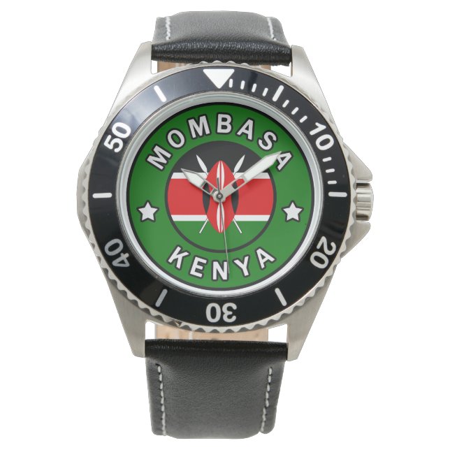 Montre Mombasa Kenya (devant)