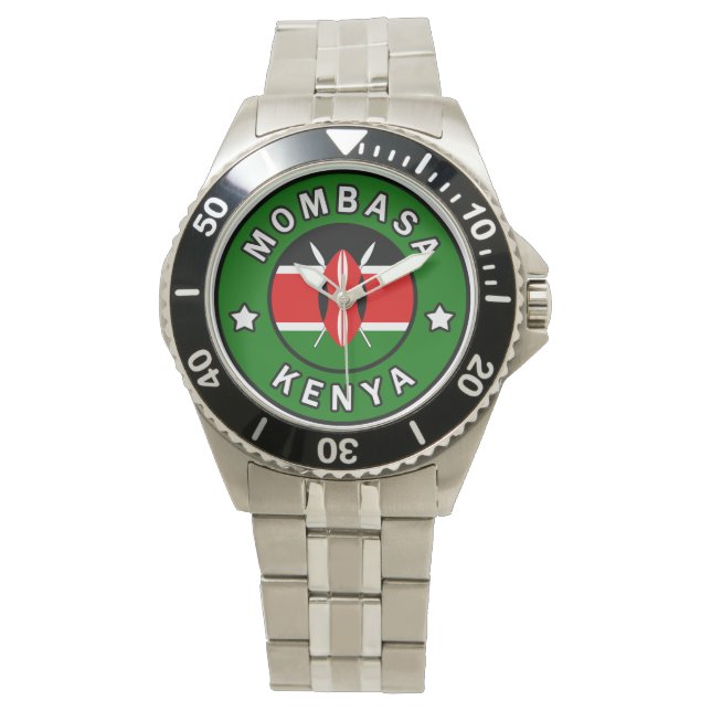 Montre Mombasa Kenya (devant)