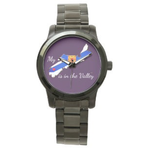 Montre Mon coeur est dans la vallée Nouvelle-Écosse montr