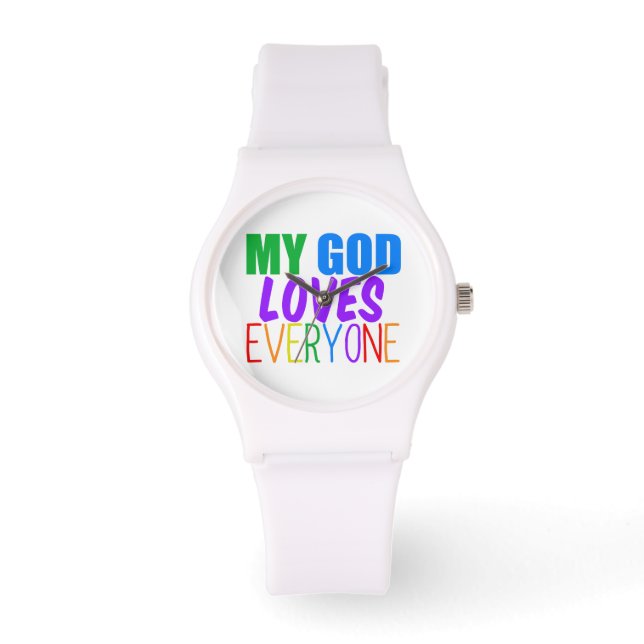 Montre Mon Dieu aime tout le monde (Recto)