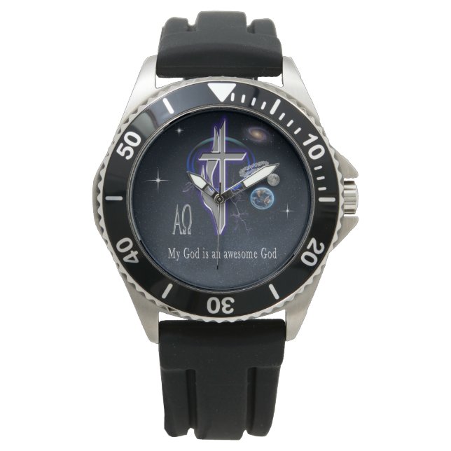 Montre Mon Dieu est un Dieu génial (devant)