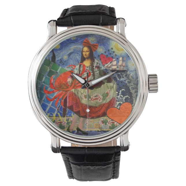 Montre Mona Lisa Fun Zodiaque Fantaisiste  (devant)