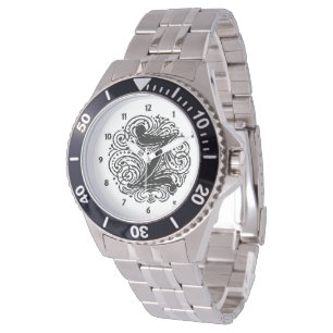 Montre Monarchie "Z" Fancy Retro Monogramme