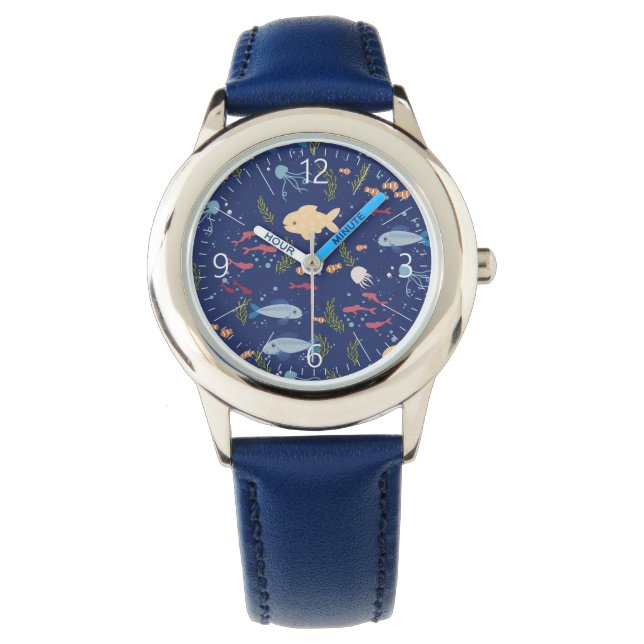 Montre Monde sous-marin (devant)