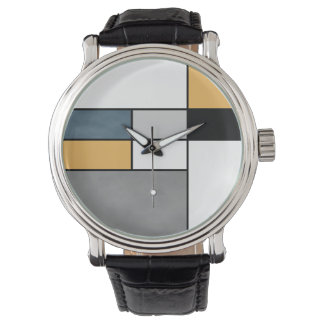 Montre Mondrian inspiré