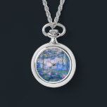 Montre Monet Water Lilies<br><div class="desc">Profitez de la scène fleurie romantique de Claude Monet Water Lilies. montre,  montre à bracelet,  Claude Monet,  nénuphars,  fleurs,  floral,  étang,  vintage,  élégant,  cadeaux pour elle,  cadeaux bon marché</div>