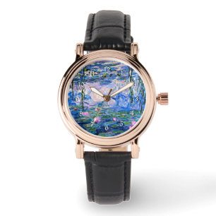 Montre Monet : Water Lys 1919, célèbre peinture,