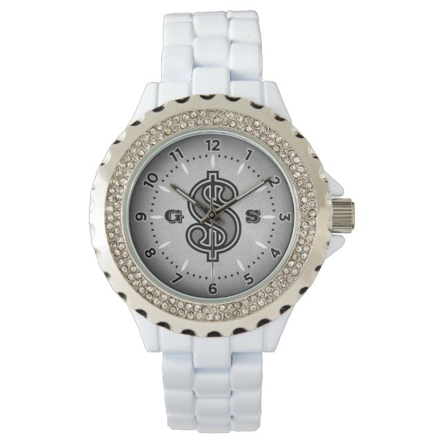 Montre Money Watch - Noir & Blanc (devant)