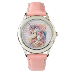 Montre monochrome aquarelle