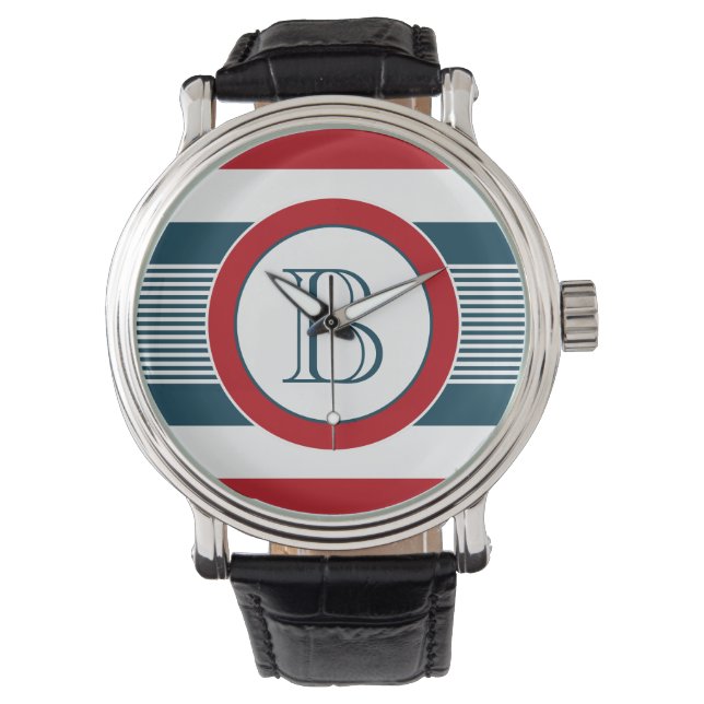 Montre Monogram design (devant)