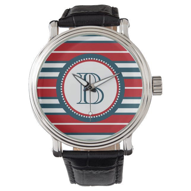 Montre Monogram design (devant)