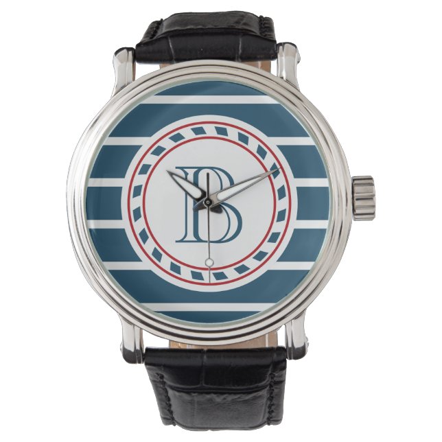 Montre Monogram design (devant)