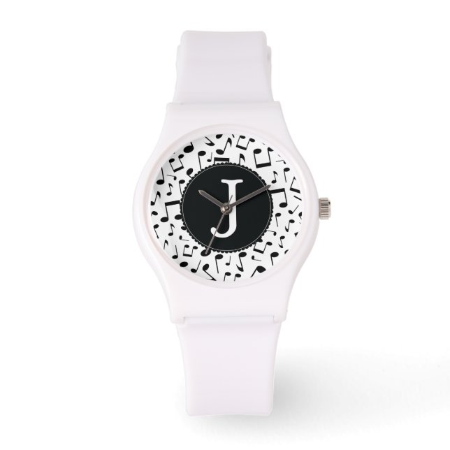 Montre Monogram J Music Notes Wrist Watch (Recto)