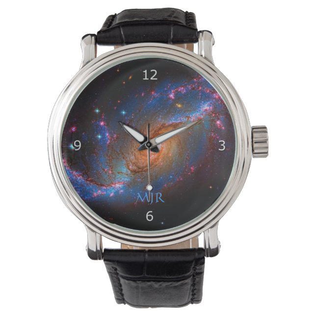 Montre Monogramme Barred Spiral Galaxy NGC 1672 (devant)