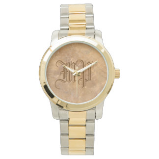 Montre Monogramme Classé en pierre