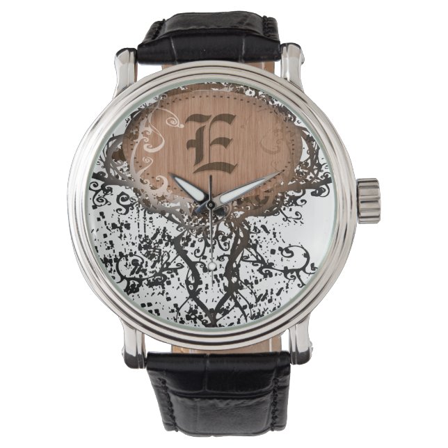 Montre Monogramme E moderne (devant)