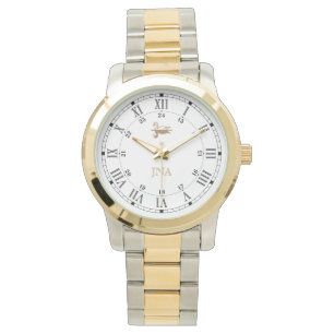 Montre monogramme en chiffres romains classiques