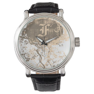 Montre Monogramme F moderne