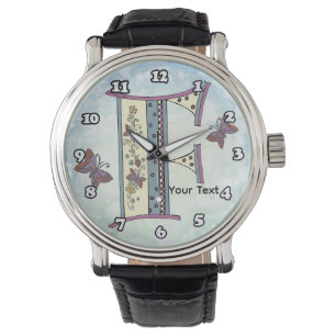 Montre Monogramme floral F
