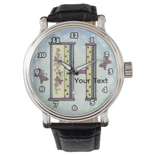 Montre Monogramme floral H