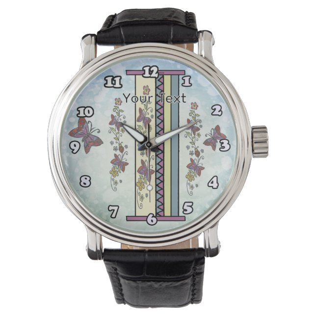 Montre Monogramme floral I (devant)