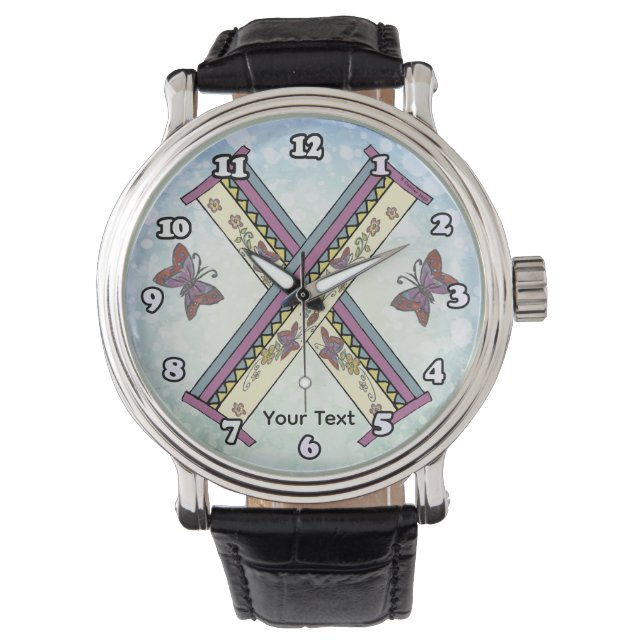 Montre Monogramme floral X (devant)