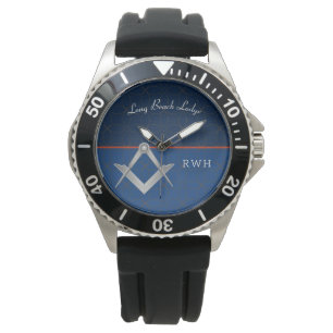 Montre Monogramme Masonic Monogramme Sportif Bleu