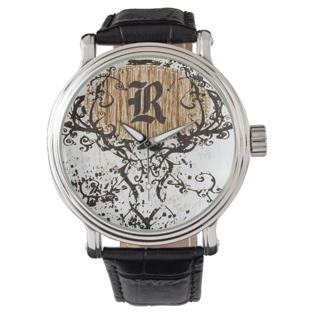 Montre Monogramme moderne R (devant)